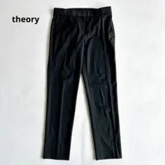 theory セオリー　スラックス　パンツ　ストレッチ　薄手　ブラック　4