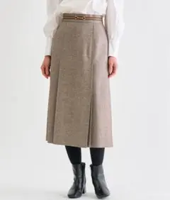 冬 ロングスカート