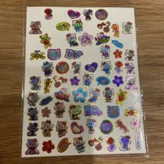 ハローキティ ホログラムシール　キラキラシール　平成レトロ