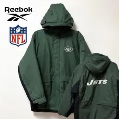 【3月限定セール】 レア90s《NFL》 NY Jets ダウンジャケット古着