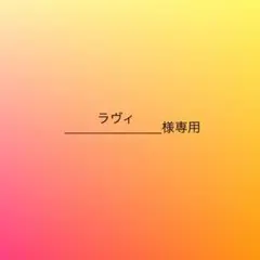 ラヴィ様専用
