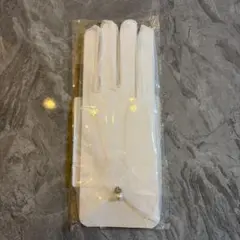 ホワイトウェディンググローブ