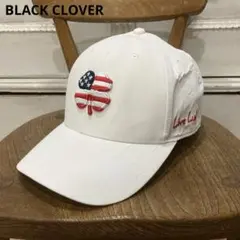 BLACK CLOVER ブラッククローバー キャップ ホワイト 星条旗 ゴルフ
