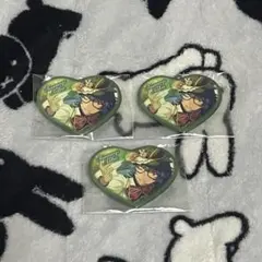 あんさんぶるスターズ 青葉つむぎ ハート型缶バッジ 3点セット