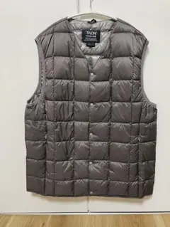 【最終値下げ】【美品】TAION インナーダウンベスト M グレー
