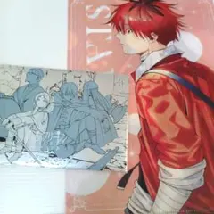 葬送のフリーレン フェルン＋シュタルク クリアファイル シール 「師匠の技」