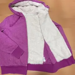 ユニクロ　 ボアスウェットフルジップパーカ 長袖