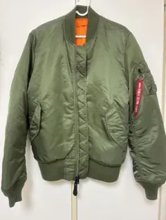 ALPHA INDUSTRIES MA-1 フライトジャケット カーキ