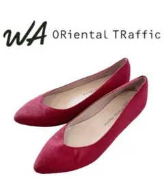 WA オリエンタルトラフィック ローヒールパンプス　レディース　靴　24cm