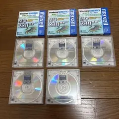 maxell 3.5インチ MOディスク 230MB 8枚セット