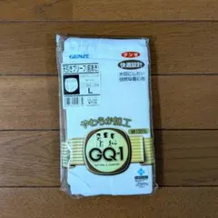GUNZE GQ1 天引きブリーフ前あき Lサイズ★