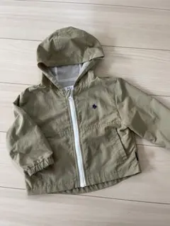 Polo カーキ色 フード付き ジャケット 80cm