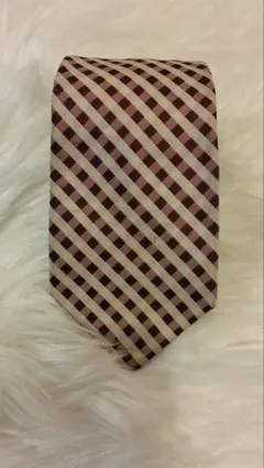 Paul Smith チェック ネクタイ レッド BURBERRY ポールスミス