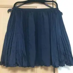 マーキュリーデュオ チュールスカート紺色