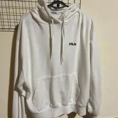 FILA パーカー ホワイト 値下げ可