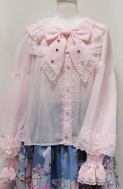 AngelicPretty milky crossブラウス　ピンクのサムネイル