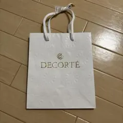 DECORTE エンボス ギフト袋 中型