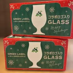GREEN LABEL × Mrs. Green Apple グラス 2個セット