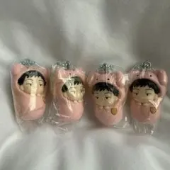 桜蘭高校ホスト部　モリ先輩　おくるみマスコット　4点セット
