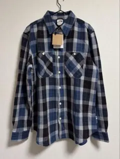 【未使用タグ付き】ノースフェイス ネルシャツ L チェック フランネル