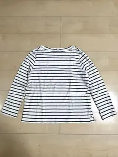 UNIQLO カットソー　ボーダートップス　長袖　L