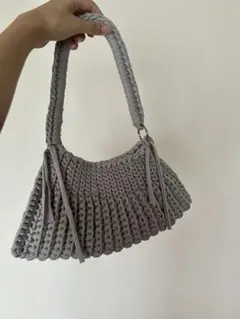 バッグ ハンドメイド Tシャツヤーン 編み物