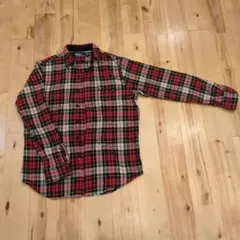 【POLO by Ralph Lauren】ネルシャツ M 起毛 フランネル