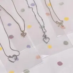 ④ネックレス 4点セット アクセサリー