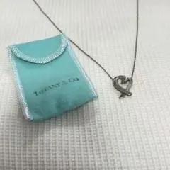 Tiffany & Co. ラビングハート ネックレス シルバー925