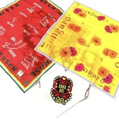 【新品】✨️ANNA SUI・UNGARO・MOSCHINO✨️バンダナ&ハンカチ