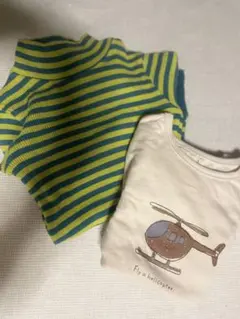 120cm 2枚セット　トレーナー　 長袖