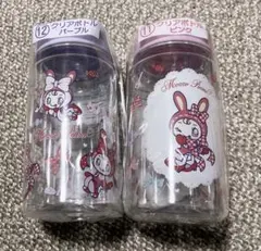 メゾピアノ　サンリオくじ　クリアボトル2本セット