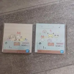 ポケモン一番くじ　ハギレ風メモパッド　２個