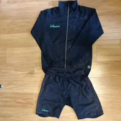 ATHLETA ブラックジャージ　短パンセット