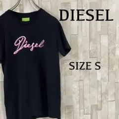 【美品】DIESEL 半袖Tシャツ プリント サイズS ブラックのサムネイル