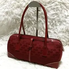 ニジュウサンク 23区 トートバッグ ボストン型 総柄のサムネイル