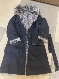 ファー付コート（リバーシブル）
