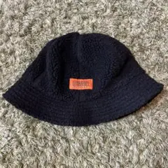 【美品】UNIVERSAL OVERALL ニコアンド バケットハット 黒