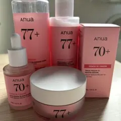 anua PEACH 桃　70+ 77+