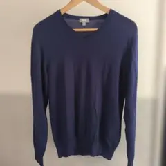 UNIQLO ネイビー Vネックセーター S