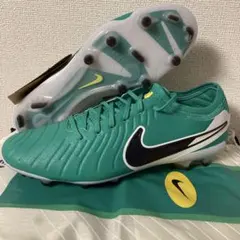 28cm ナイキ レジェンド10 エリート FG サッカースパイク 天然芝 緑