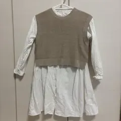 après les cours 130 レイヤードワンピース