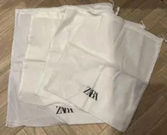 ZARA 巾着袋 4枚セット まとめ売り