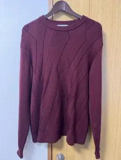 WRAP INKNOT バーガンディ ニット セーター サイズ2