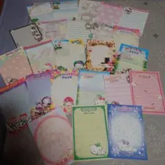 ハローキティ バラメモ帳セット 約50枚レア入りNO3