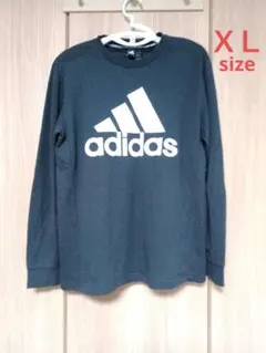 adidas アディダス 長袖カットソー ブラック