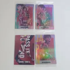 バレーボール日本代表男子カード 4枚セット