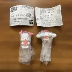 サンリオ　ワントーンマスコット　桜　シナモロール　ポチャッコ　2点セット