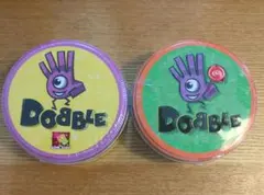 【신품】DOBBLE 도블 스포트잇 지육 완구 카드 게임 2종류 세트