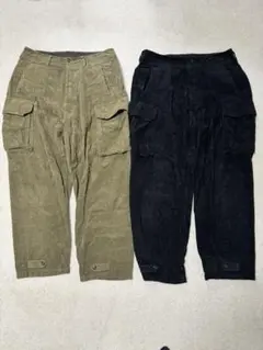 【2本セット割】Adamet Rope' コーデュロイ カーゴパンツのサムネイル